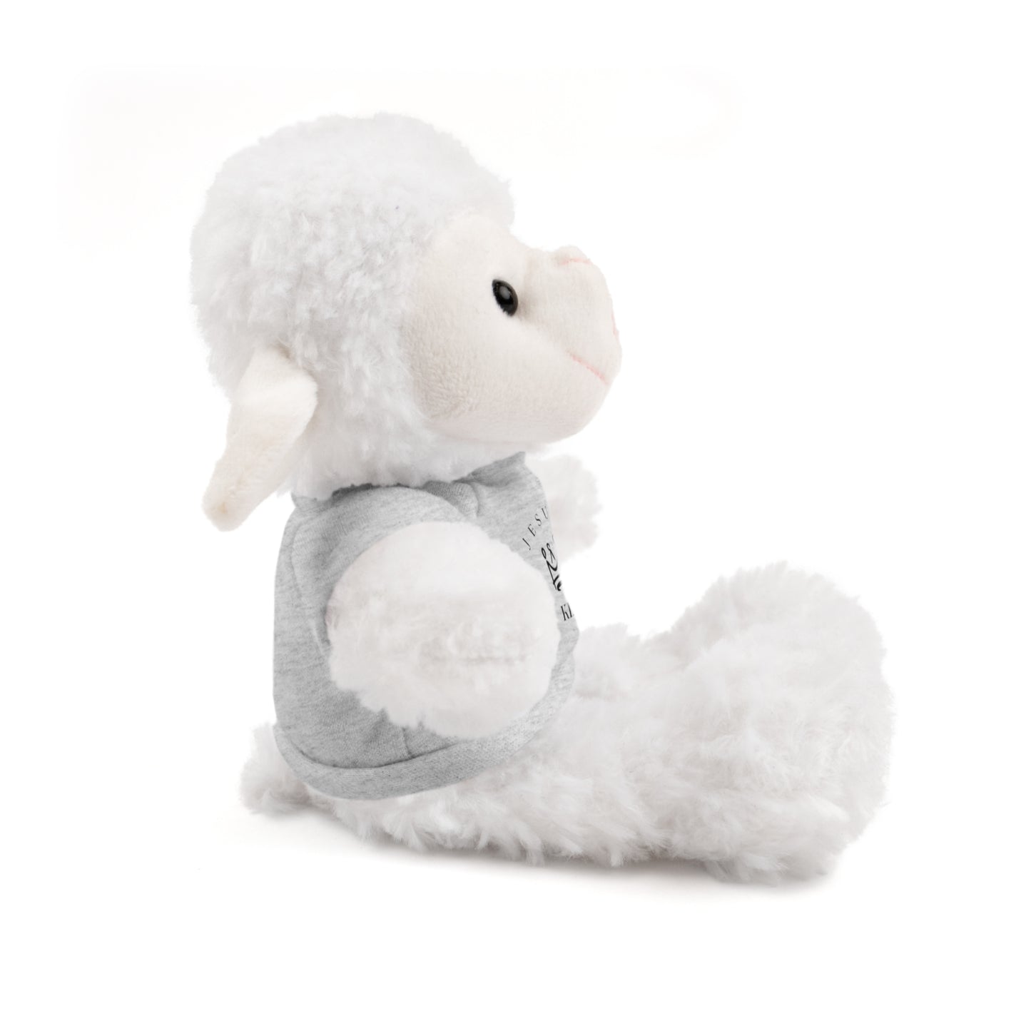 Plush Animals- Jesus is King Pattern