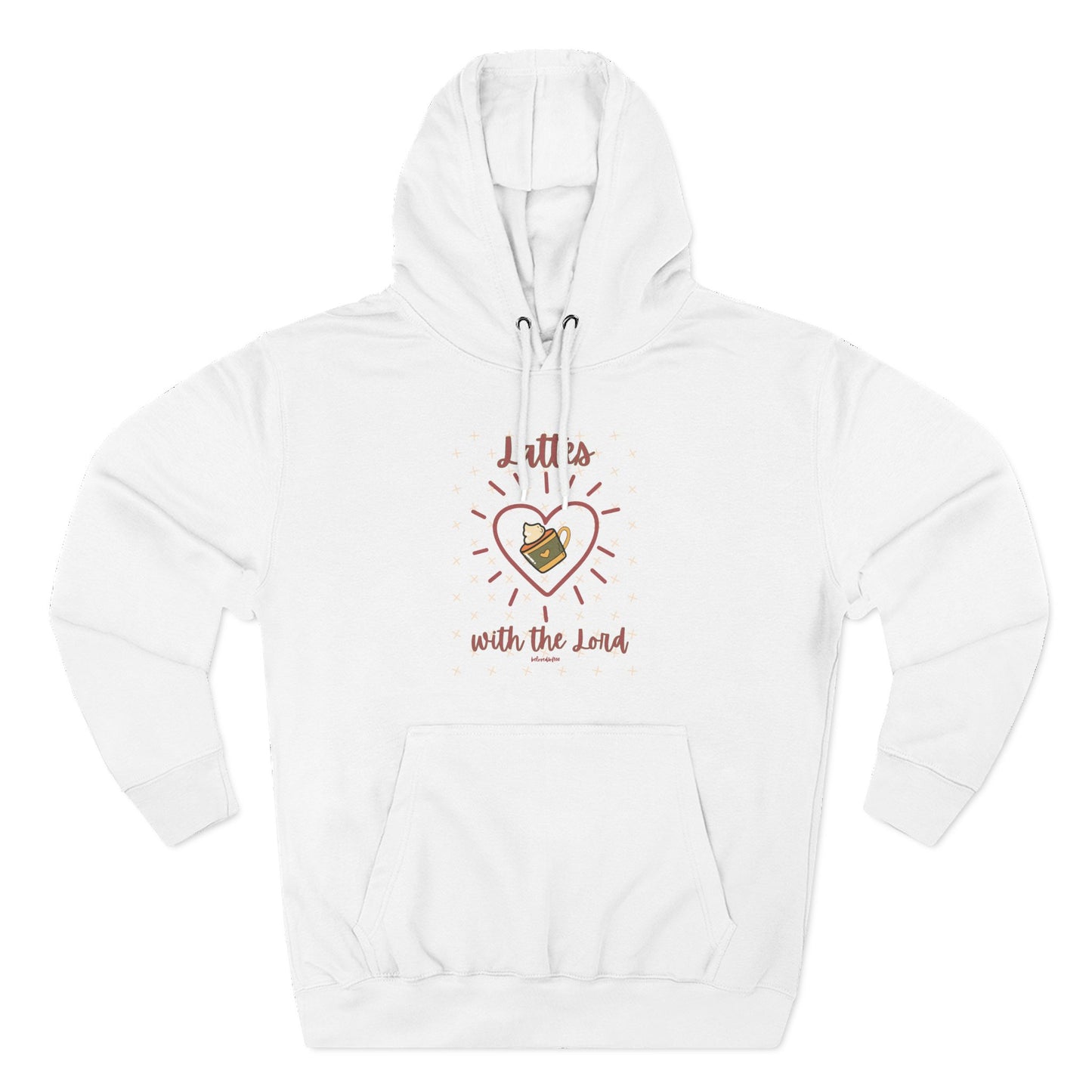 Hoodie - Lattes with the Lord