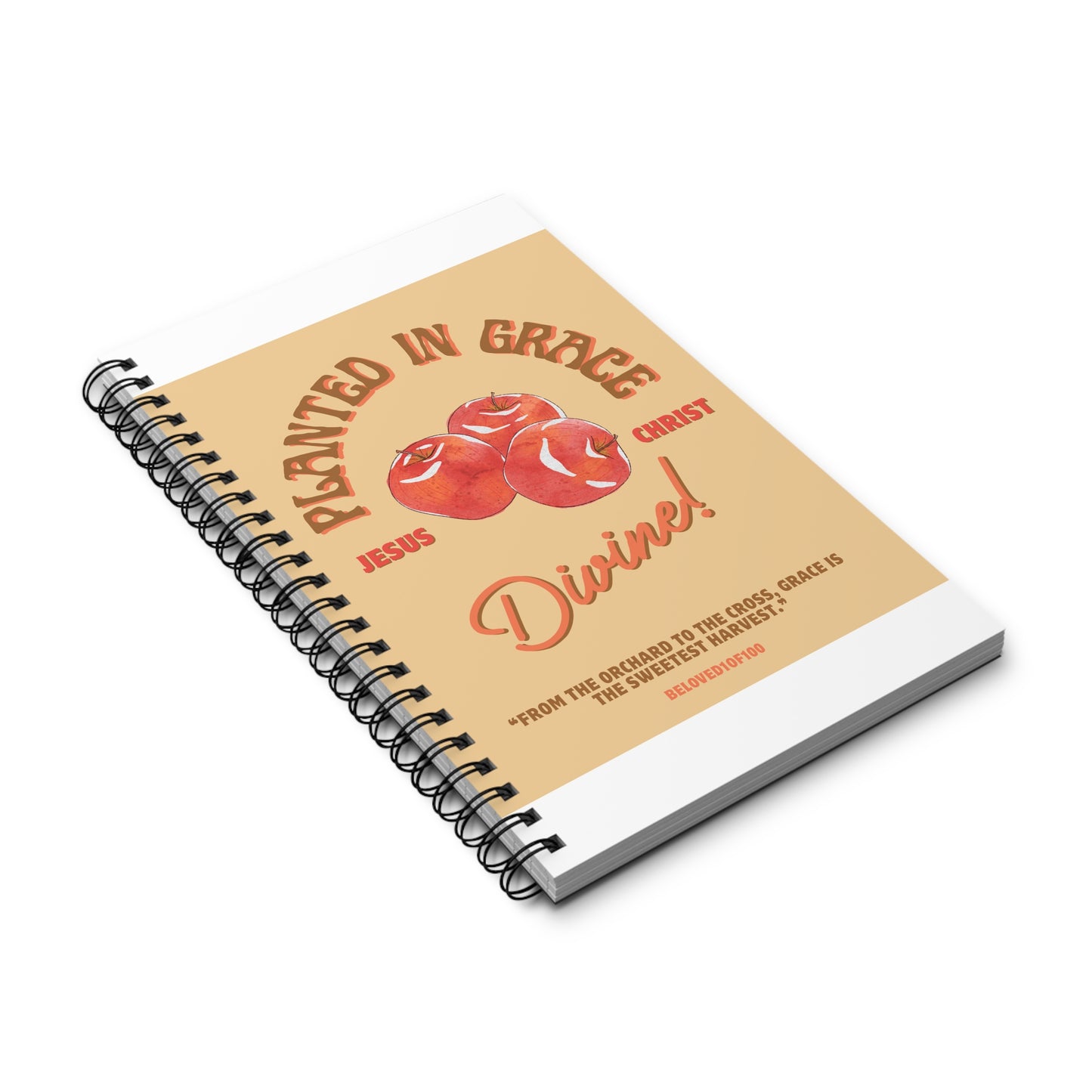Spiral Notebook- Divine Apple