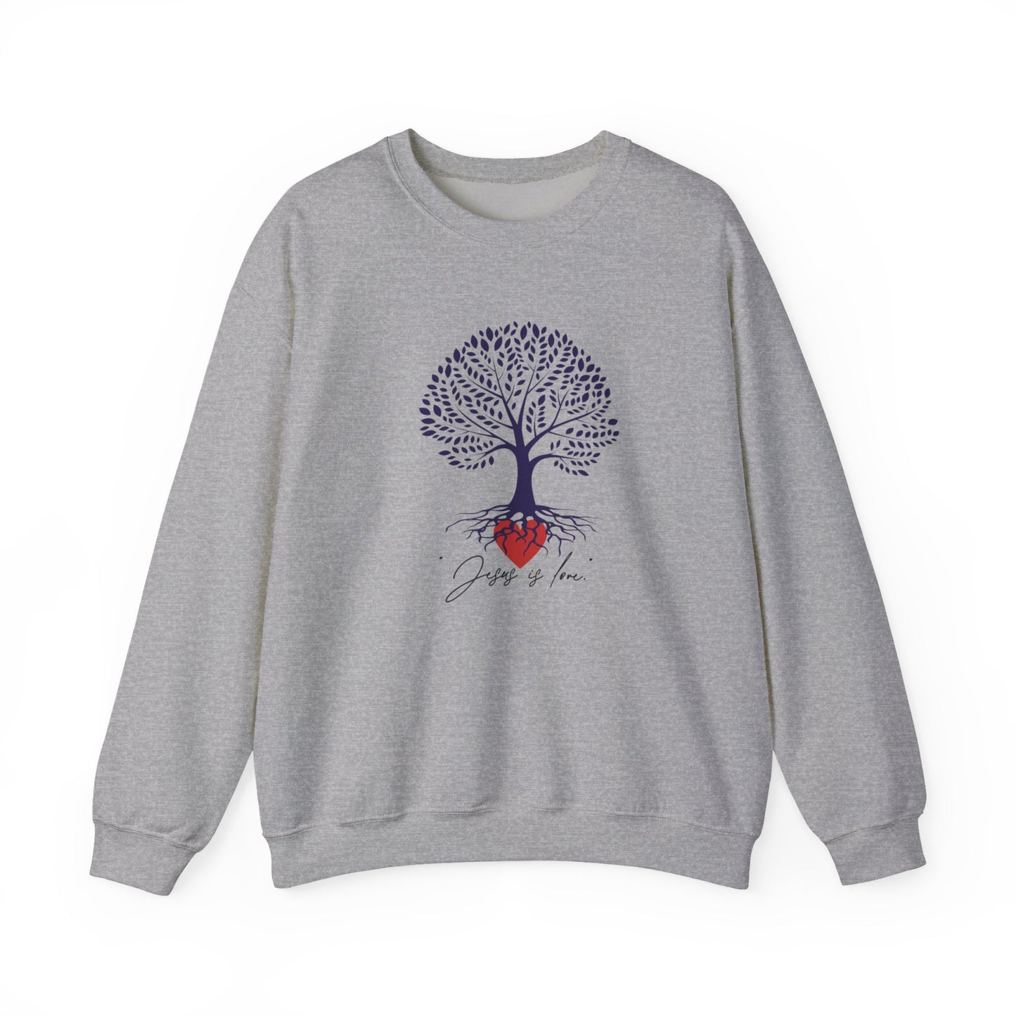 Sweatshirt - Jesus is Love Pattern