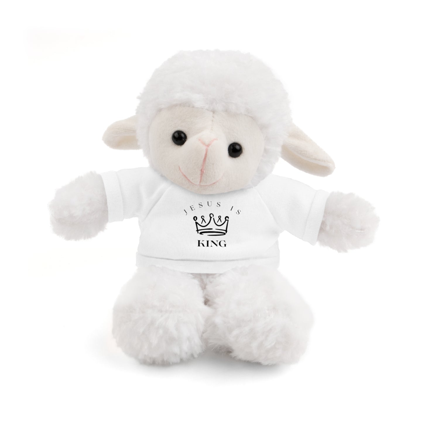 Plush Animals- Jesus is King Pattern
