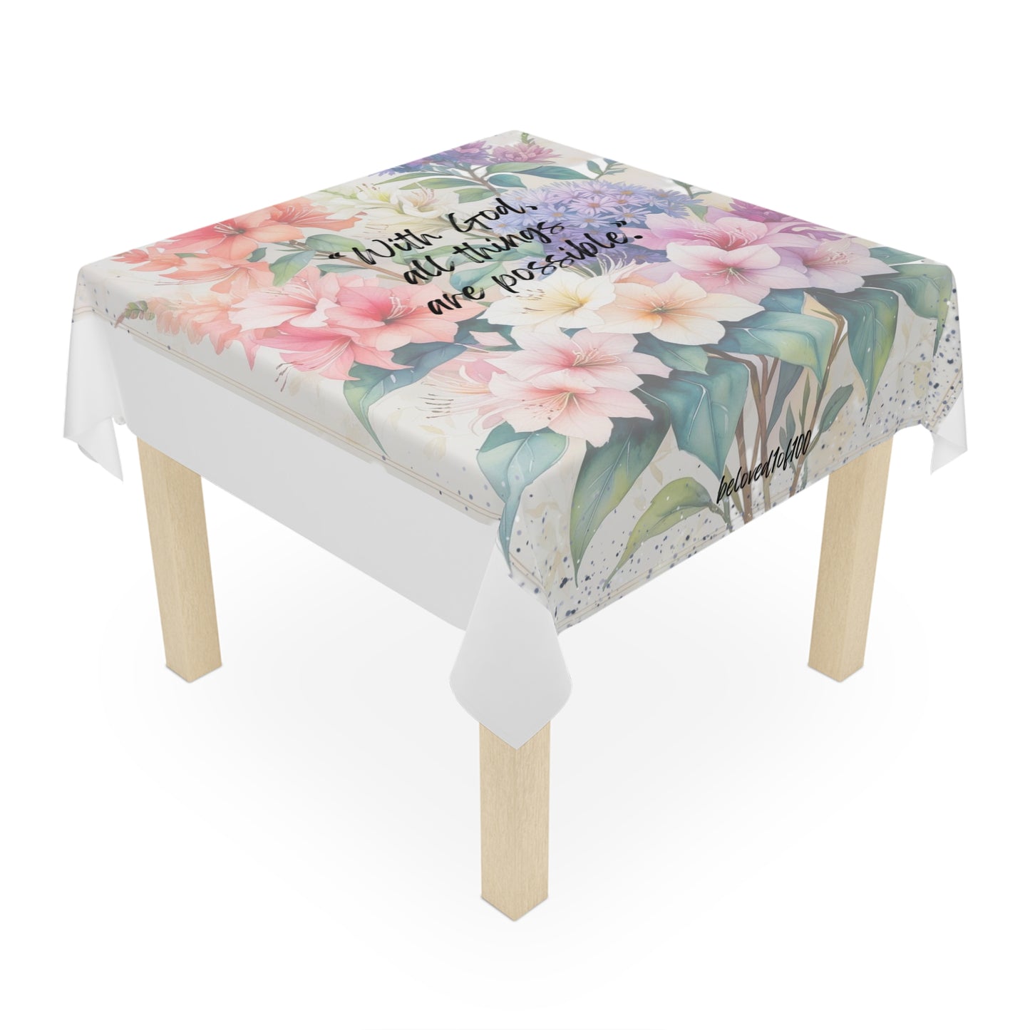 Tablecloth - With God Pattern