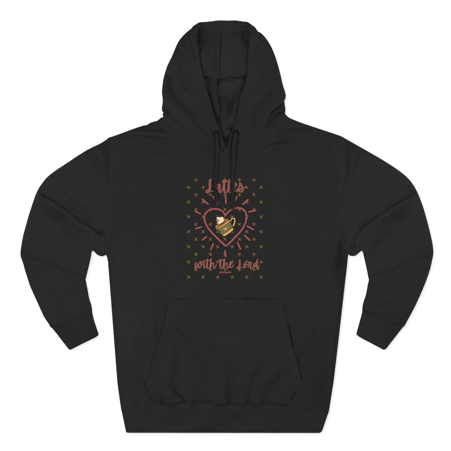 Hoodie - Lattes with the Lord