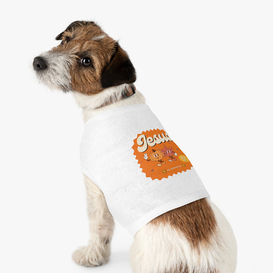 Pet Tee-Jesus Never Leaves