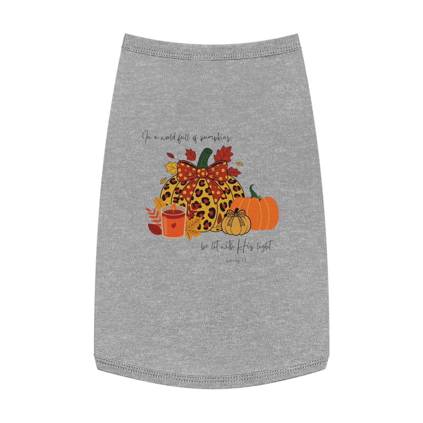 Pet Tee- Pumpkins