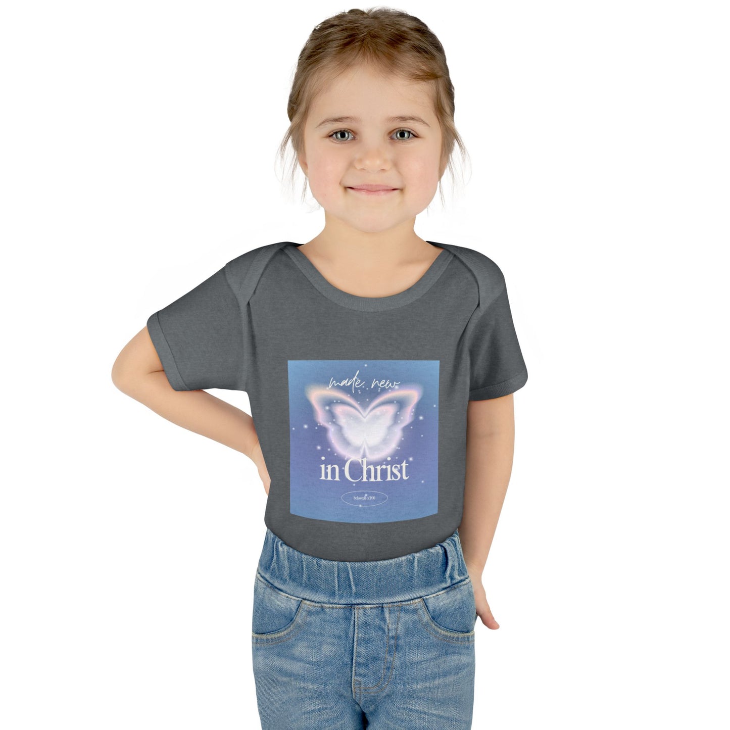 Infant/Toddler Onsie - Made New Butterfly