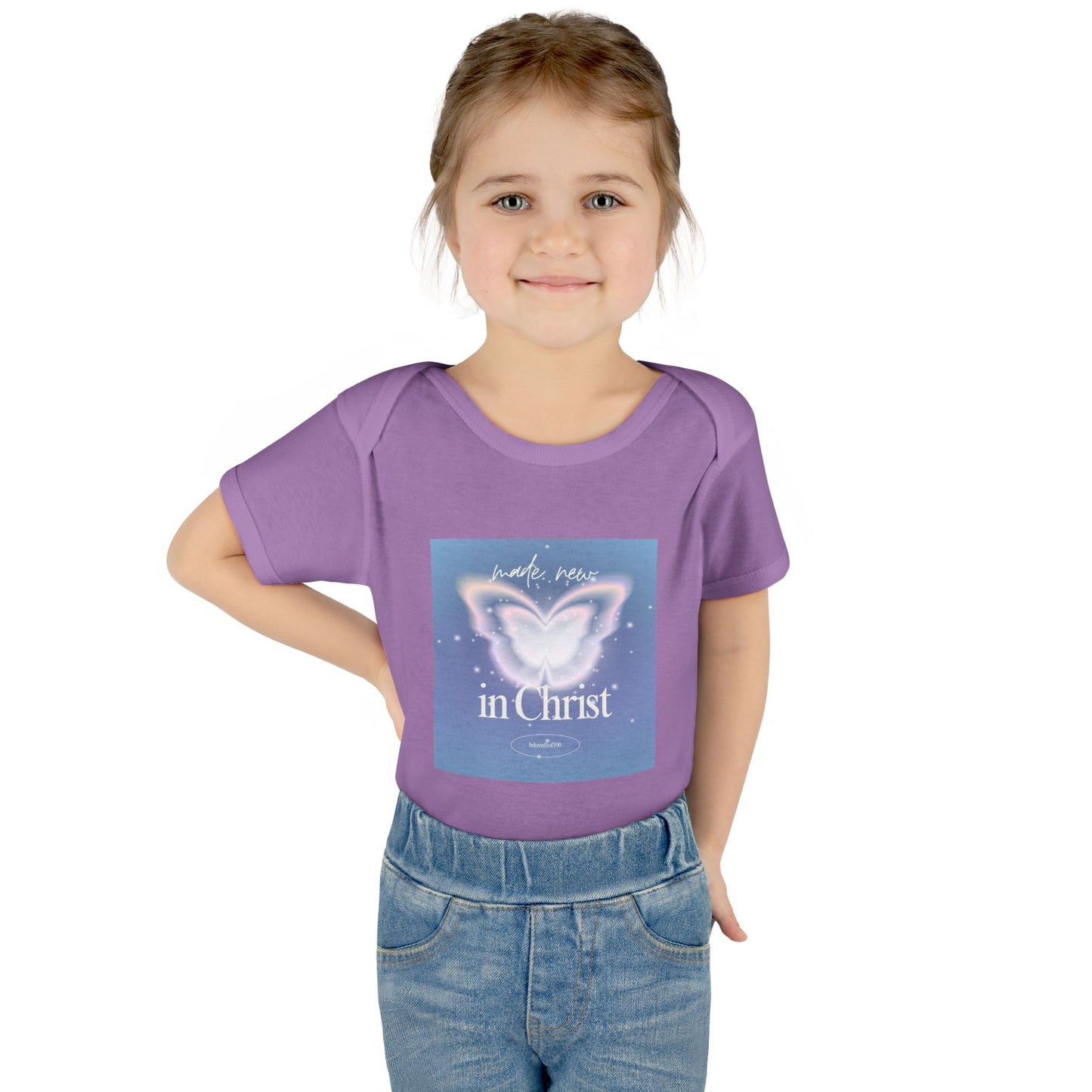Infant/Toddler Onsie - Made New Butterfly