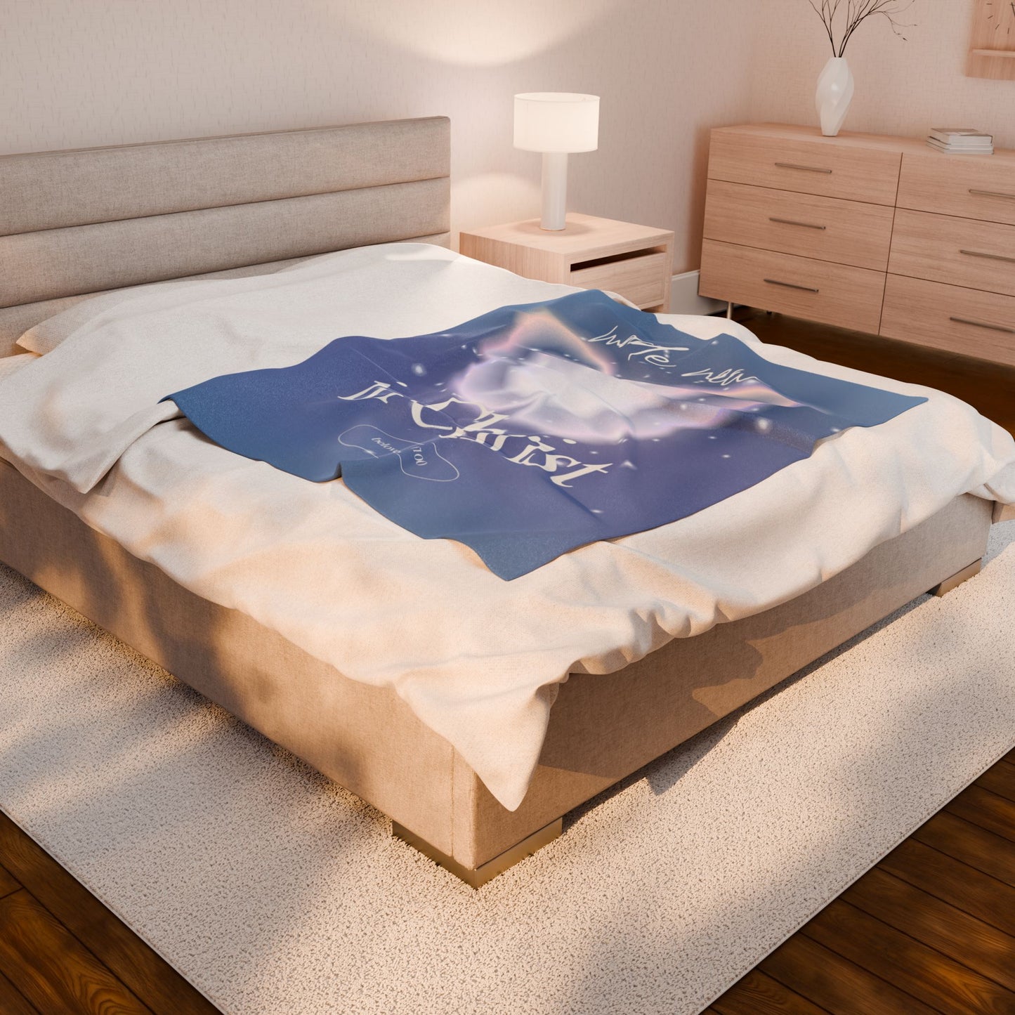 Plush Blanket- Made New Butterfly